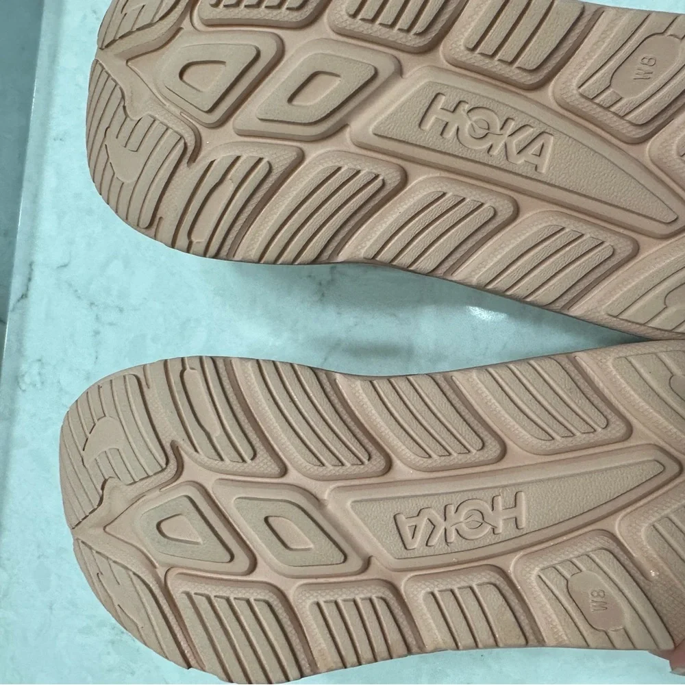 HOKA Recovery Slide, Size 8, Light Peach - Picture 3 of 9